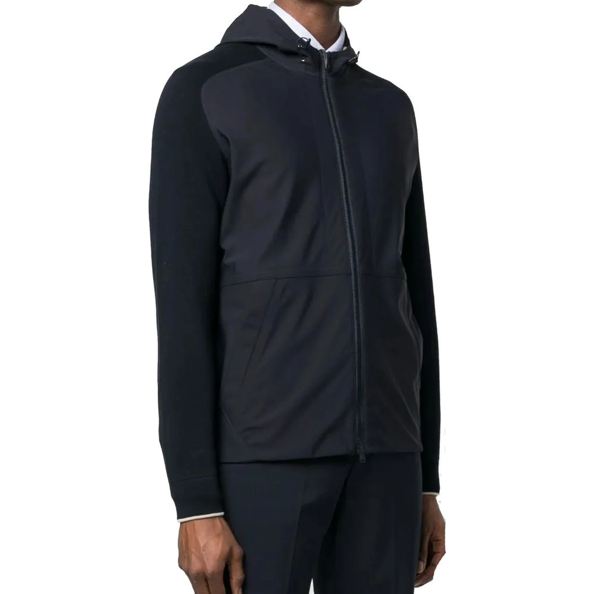 Blue Cotton Shell Jacket