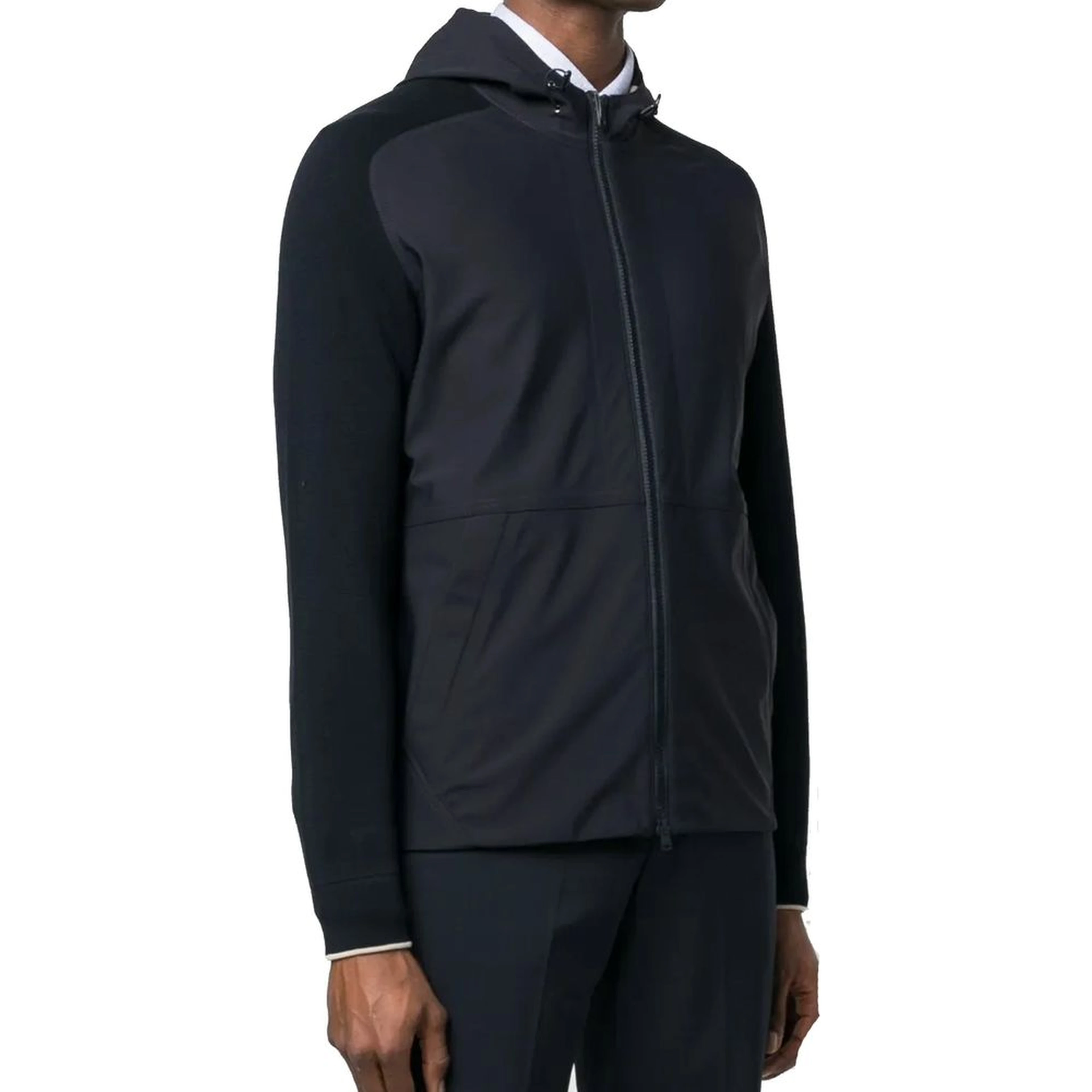 Blue Cotton Shell Jacket
