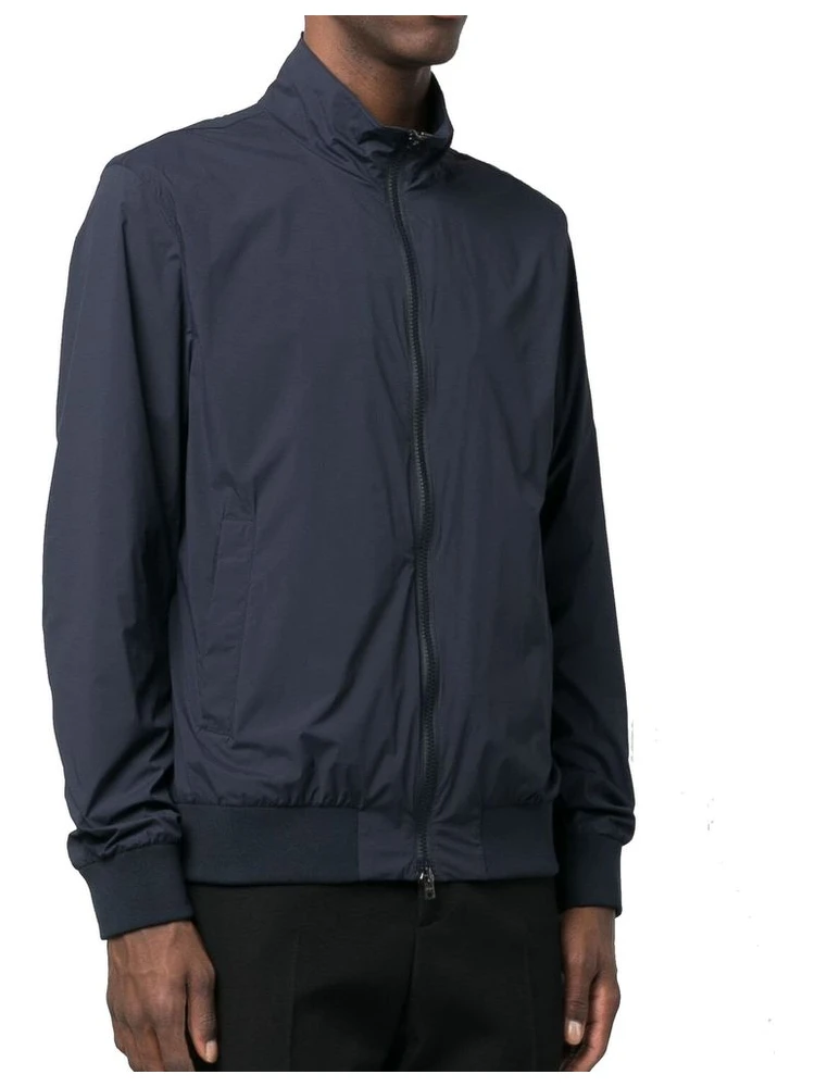 Blue Polyester Bomber alternative