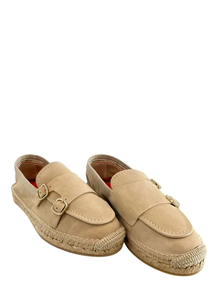Beige Leather Women Sandal alternative