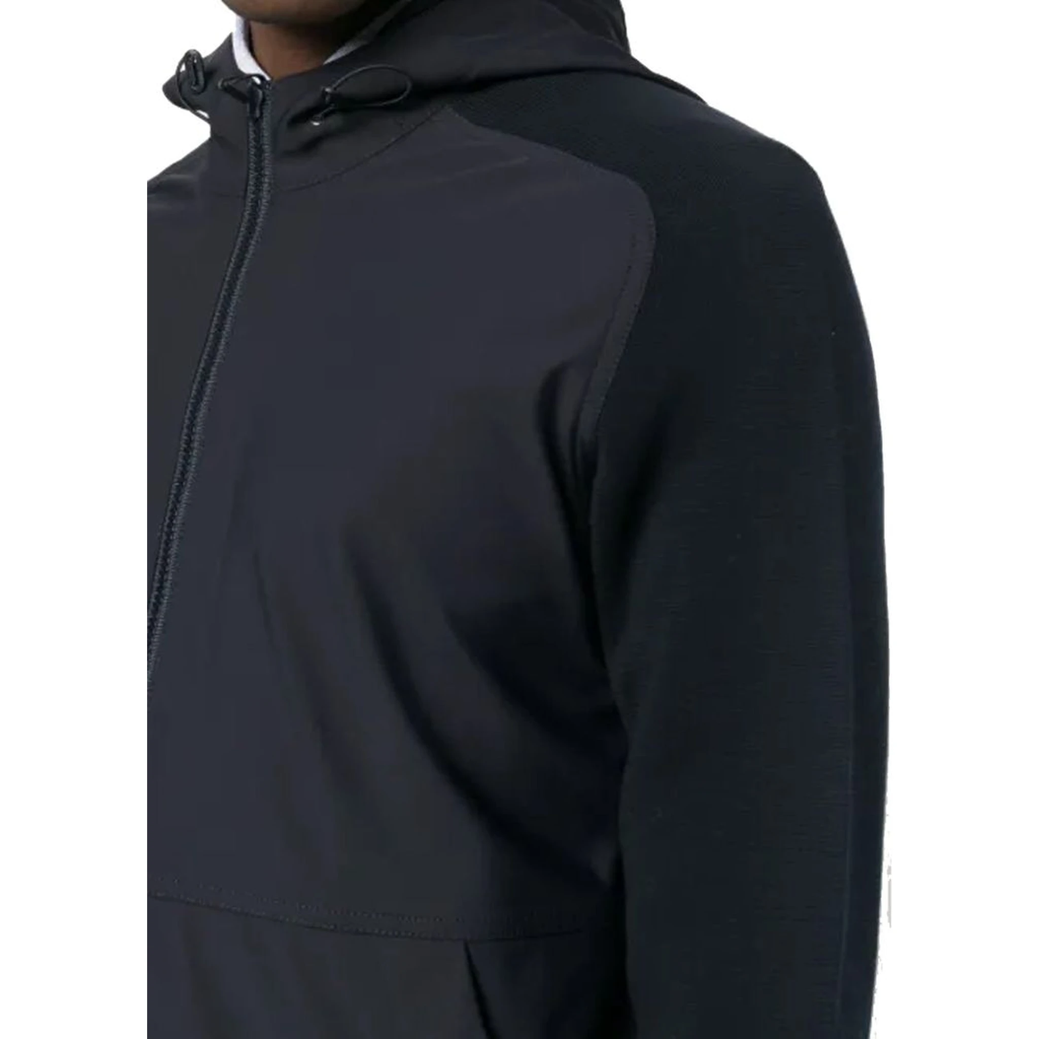Blue Cotton Shell Jacket