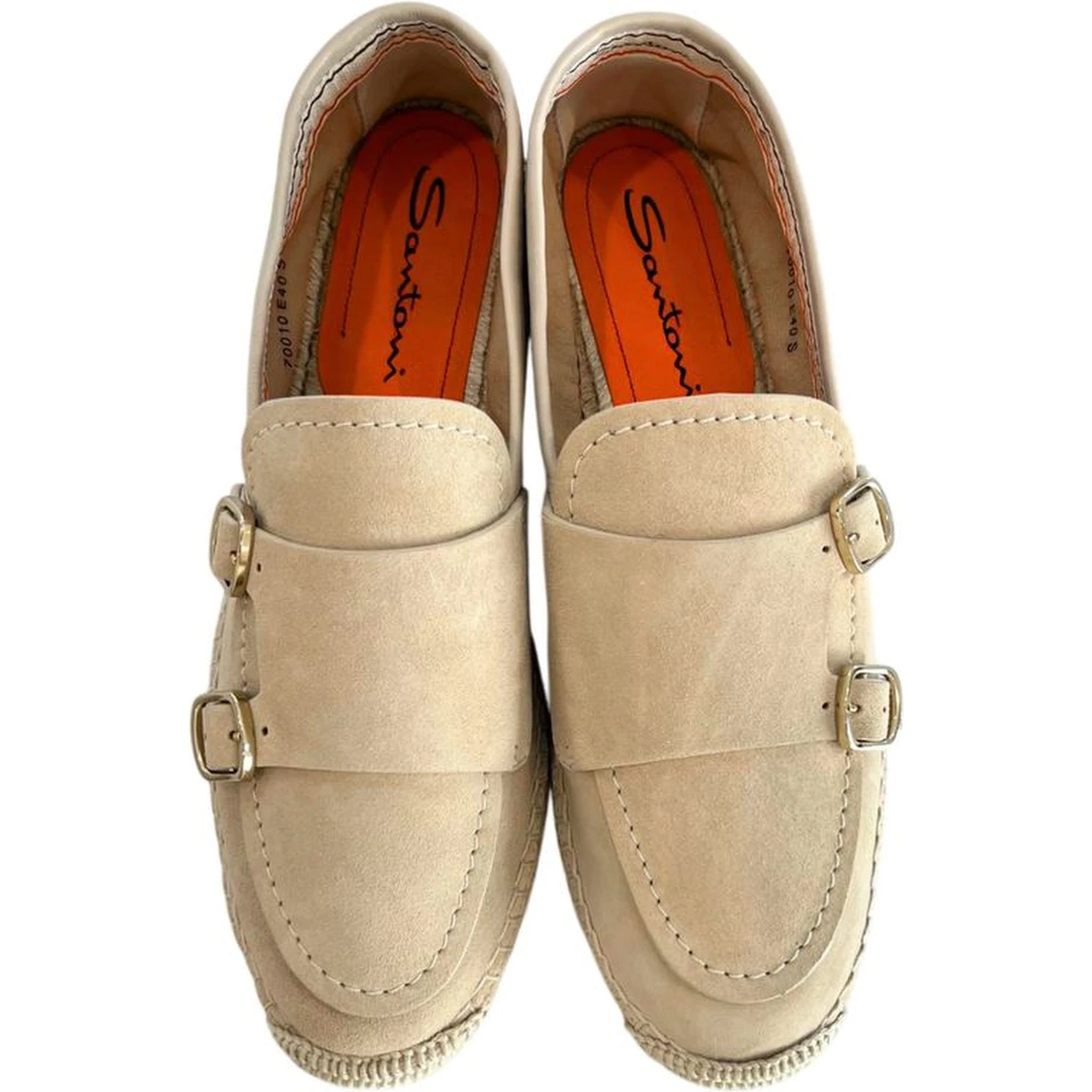 Beige Leather Women Sandal