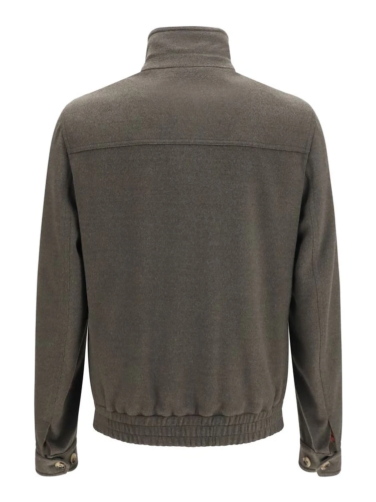 Gray Wool Oves Aries Full-Length Jacket alternative