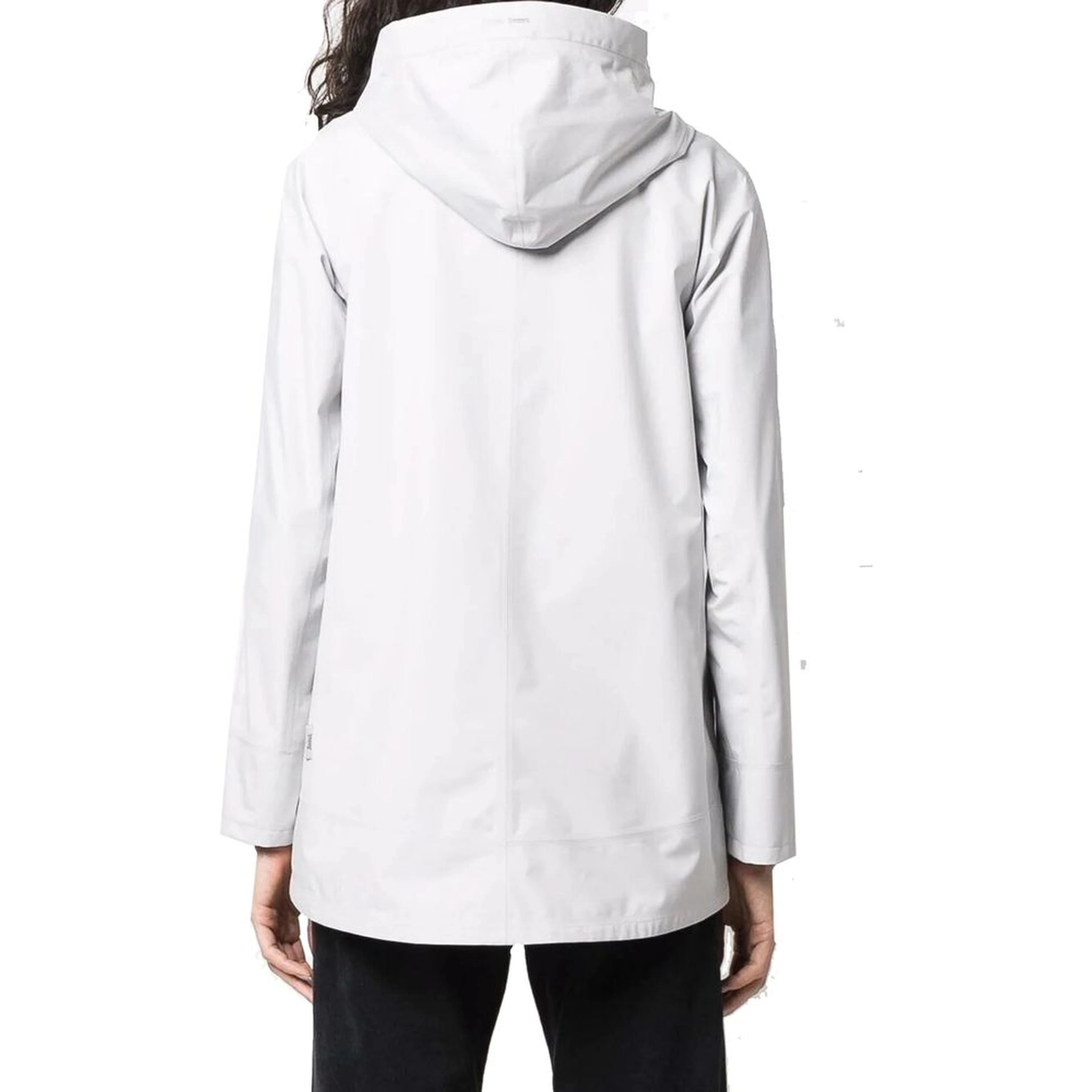 Gray Polyester Shell Jacket