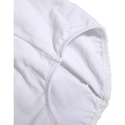 White Logo Waistband Coulotte Panty Underwear