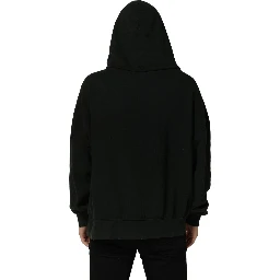 Black DGVIB3 Hooded Sweatshirt Men Sweater
