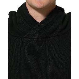 Black DGVIB3 Hooded Sweatshirt Men Sweater