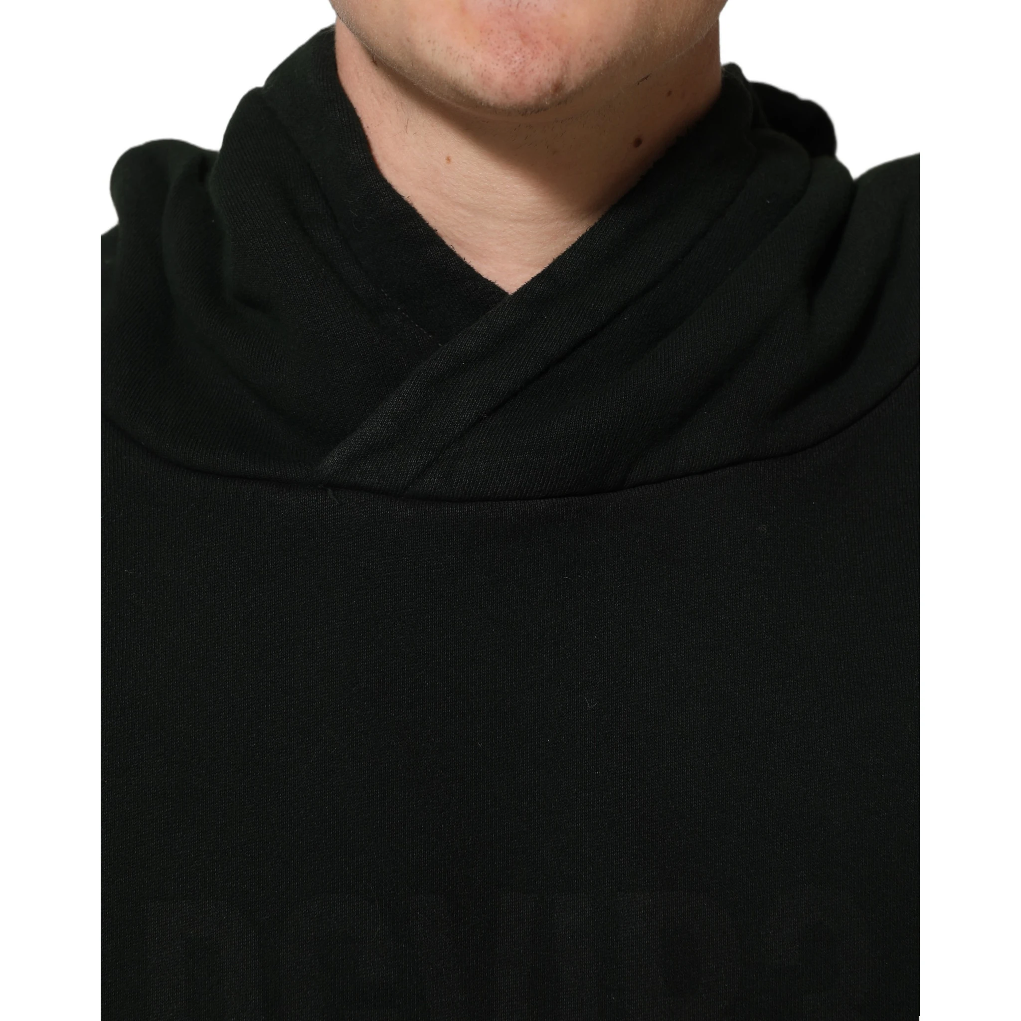 Black DGVIB3 Hooded Sweatshirt Men Sweater