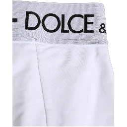 White Logo Waistband Coulotte Panty Underwear