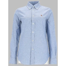 CAMICIA IN COTONE CON LOGO