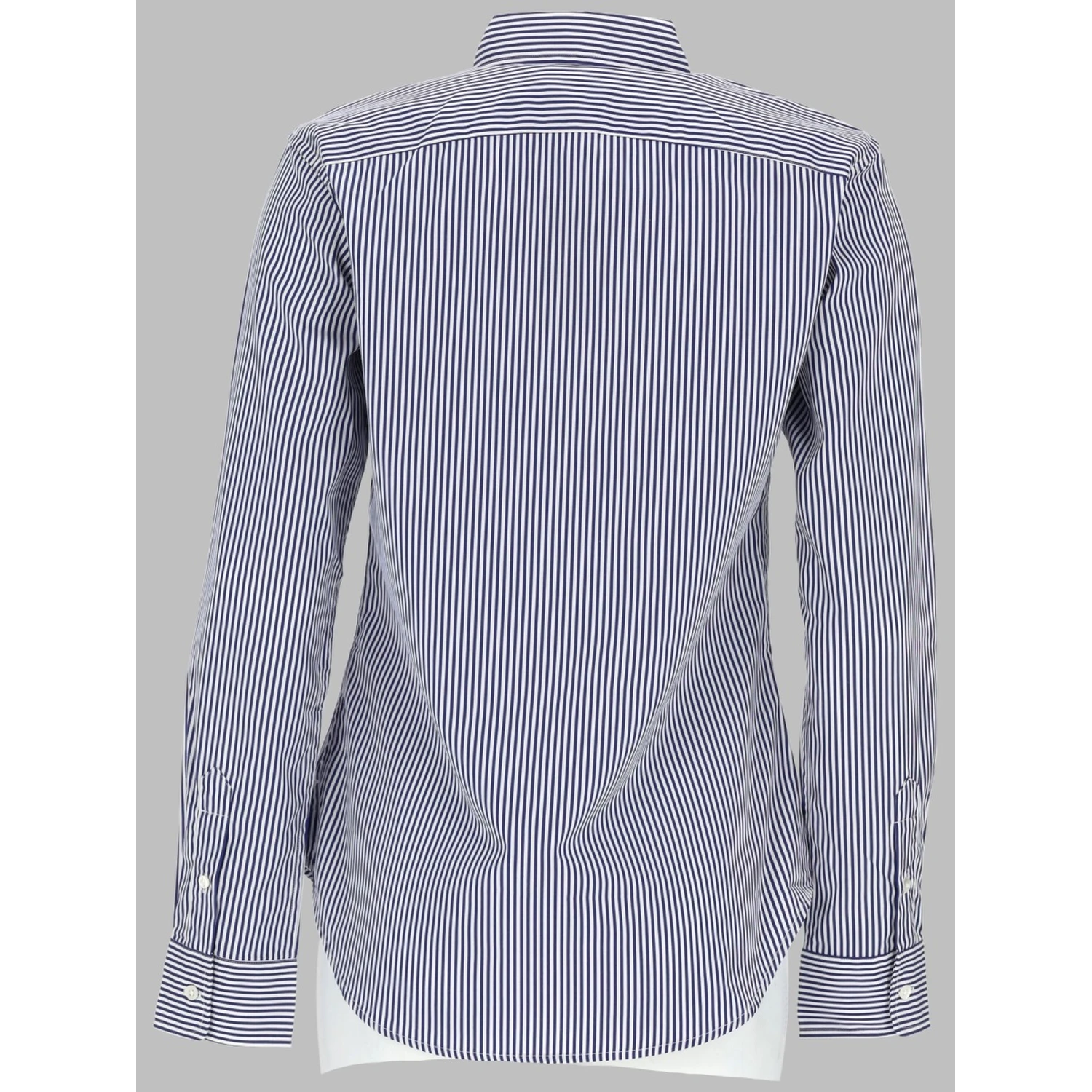 CAMICIA A RIGHE CON LOGO