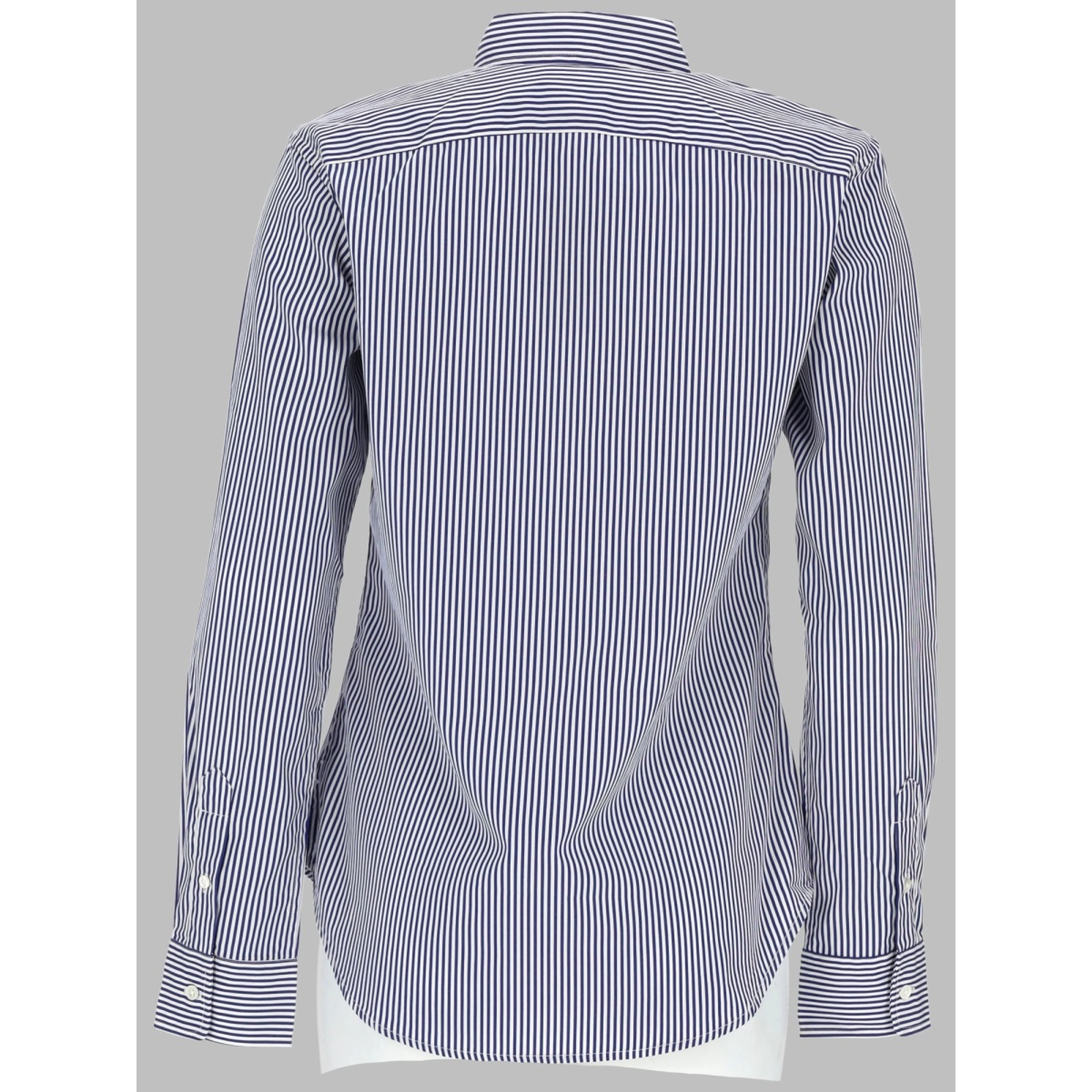 CAMICIA A RIGHE CON LOGO