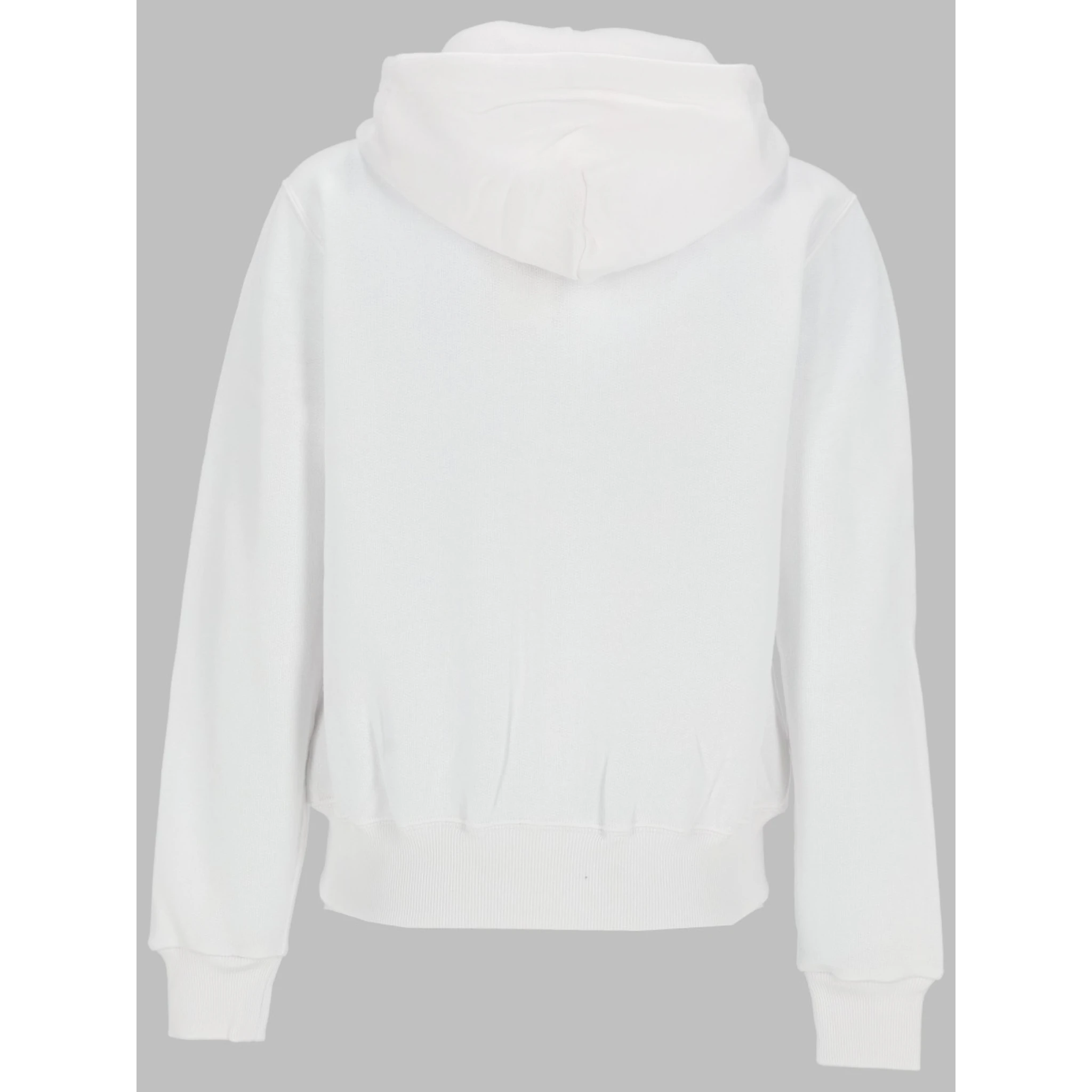 FELPA CON ZIP E LOGO