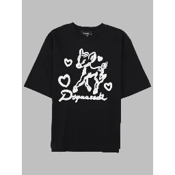 T-SHIRT CON STAMPA E LOGO