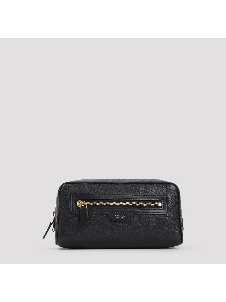 Tom Ford Grained Calf Leather Toiletry Case