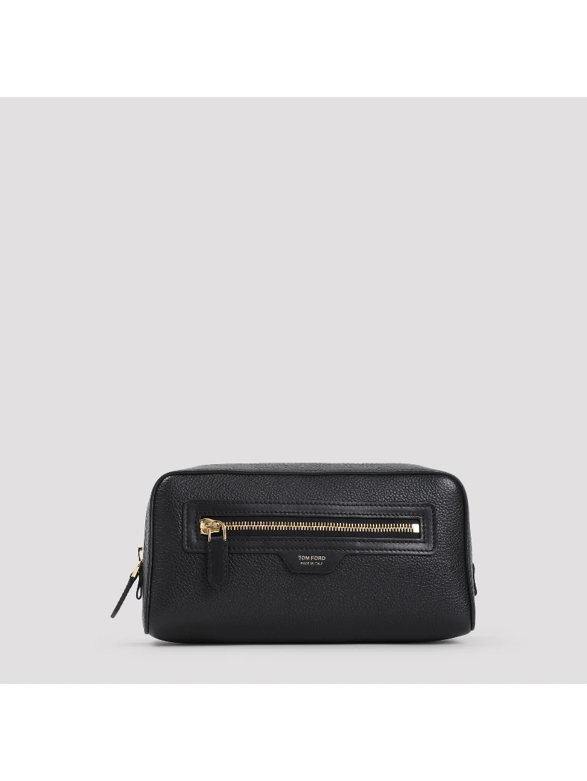 Tom Ford Grained Calf Leather Toiletry Case