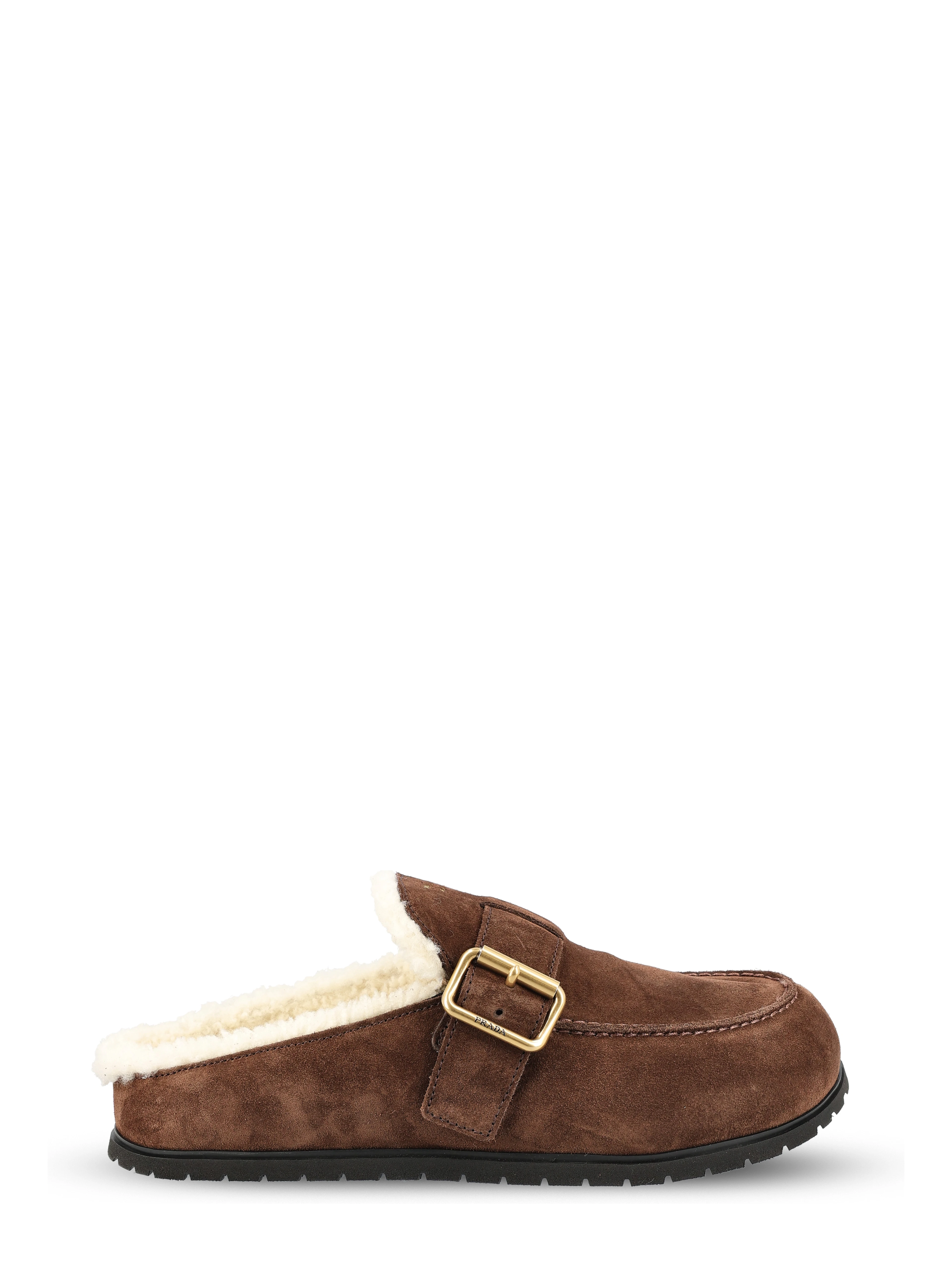 Prada Sandals Dark coffee