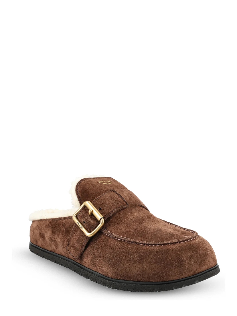 Prada Sandals Dark coffee