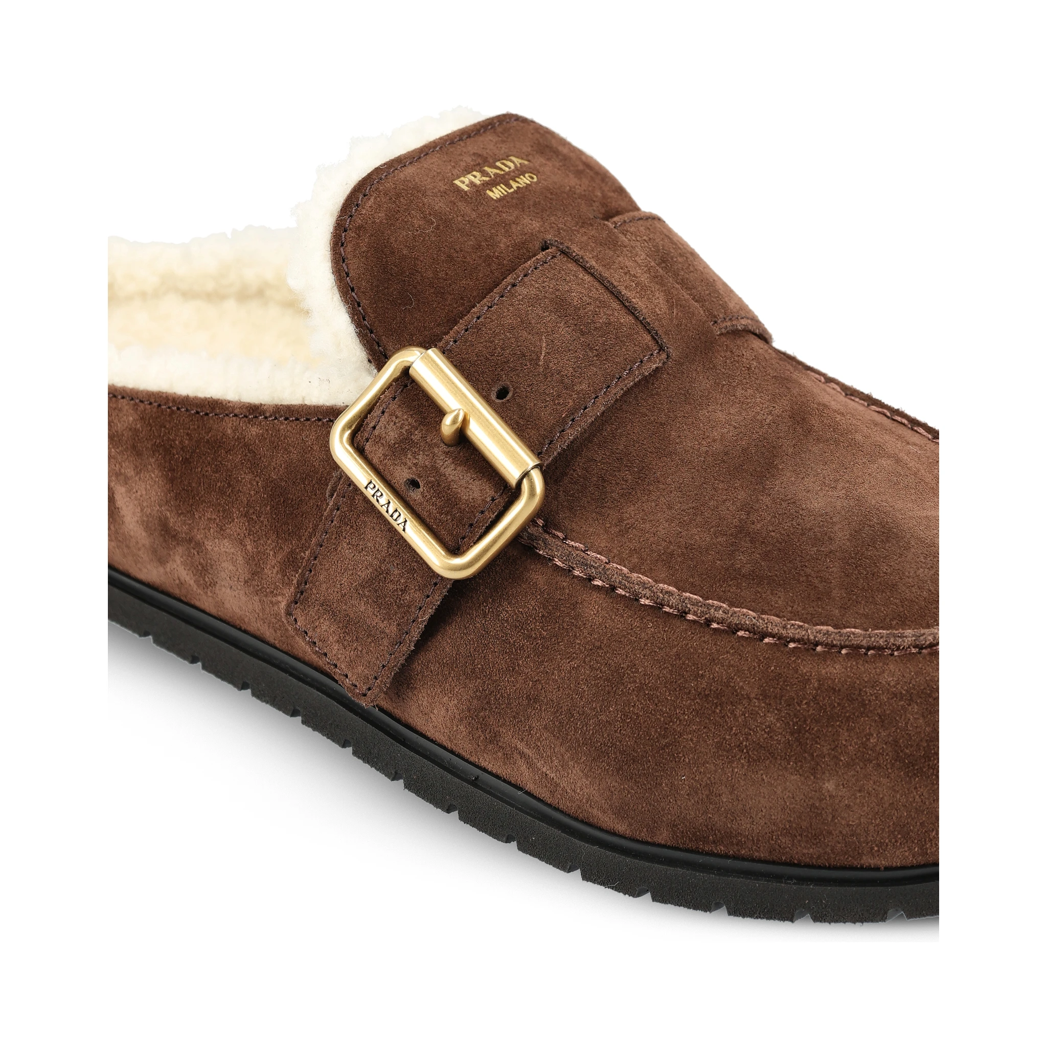 Prada Sandals Dark coffee