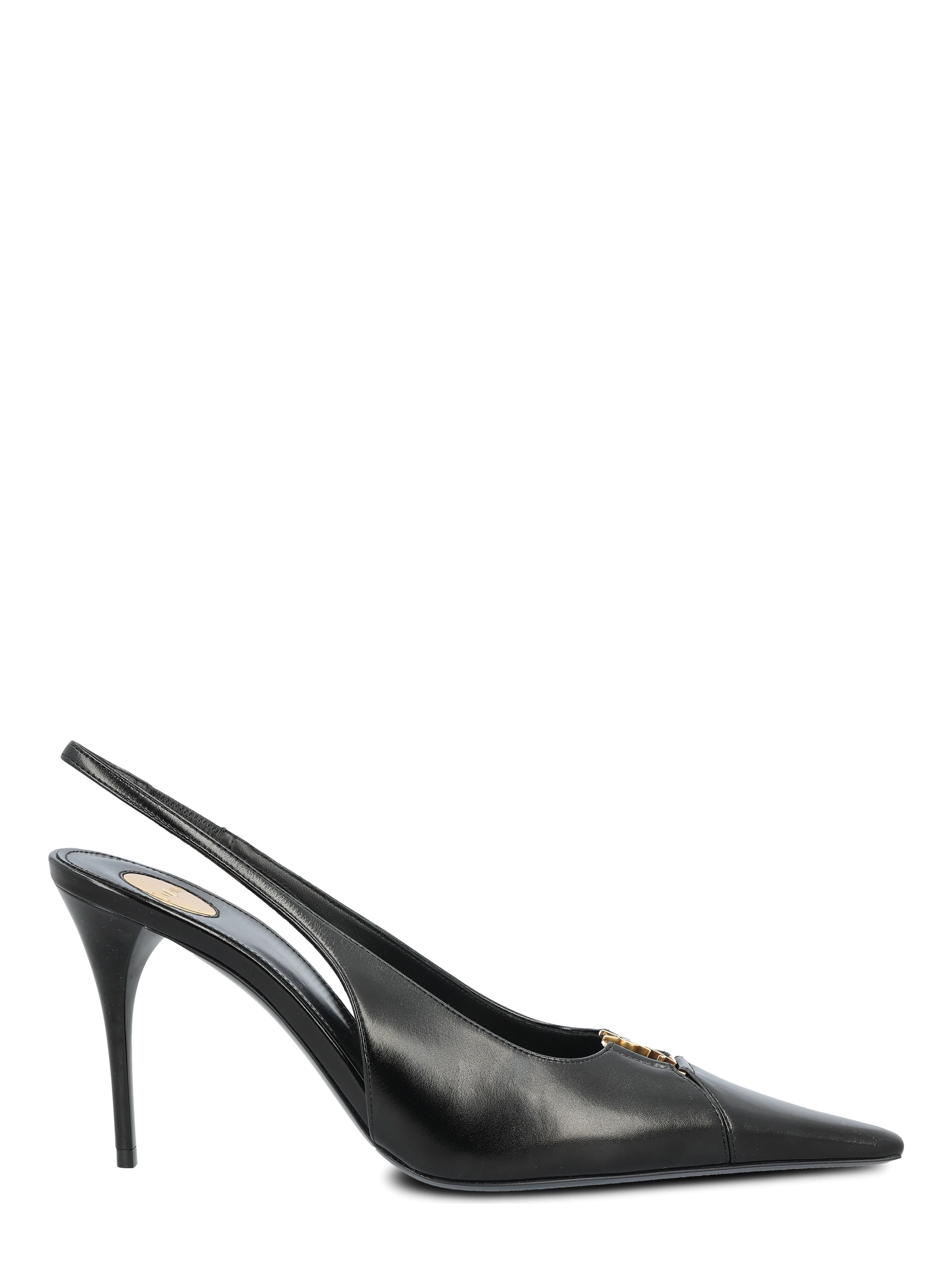 Saint Laurent With Heel Black