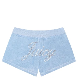 JUICY SCRIPT VELOUR SHORT