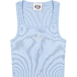 JUICY CROWN RIBBED TANK