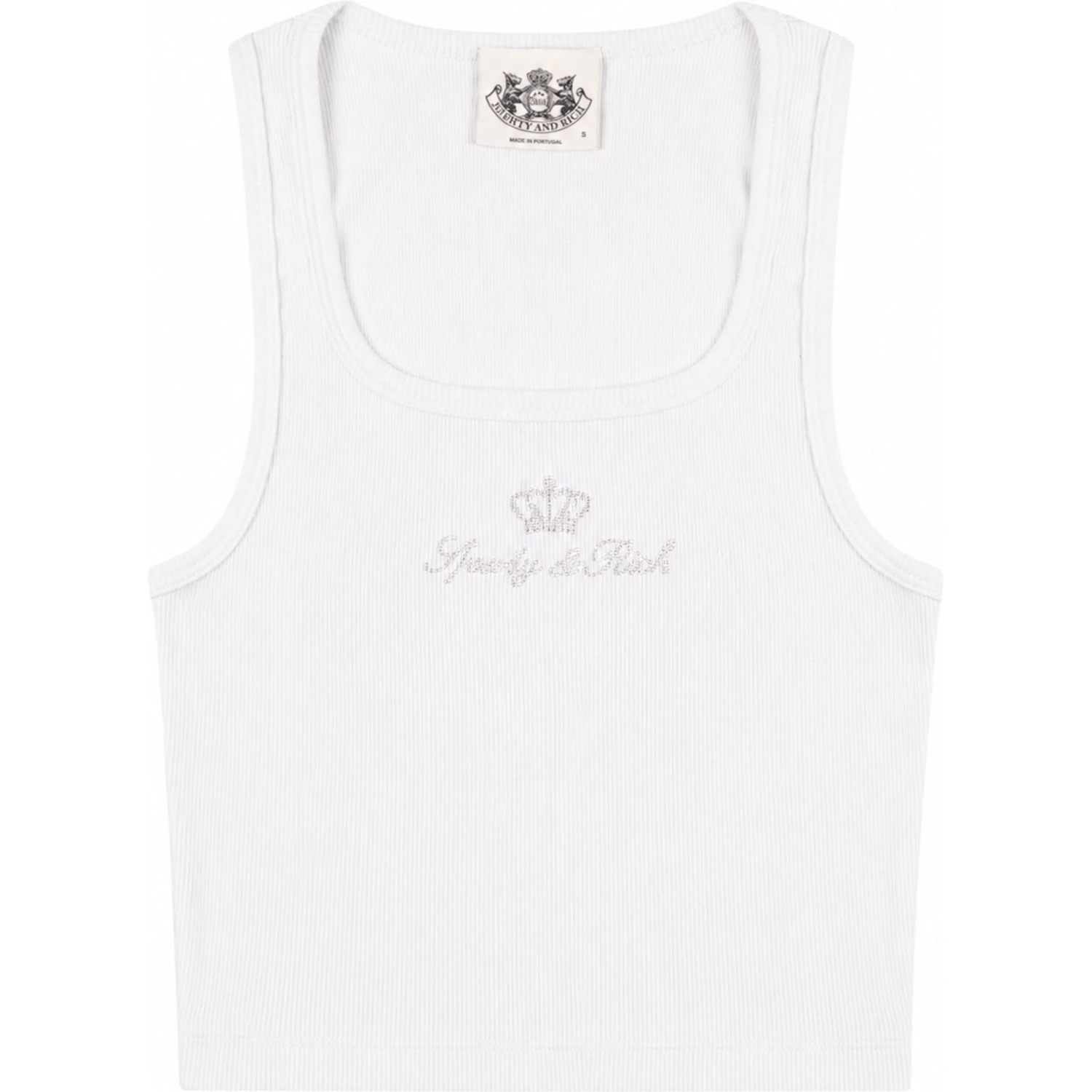 JUICY CROWN RIBBED TANK