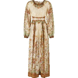 INDRA WAISTED MAXI DRESS