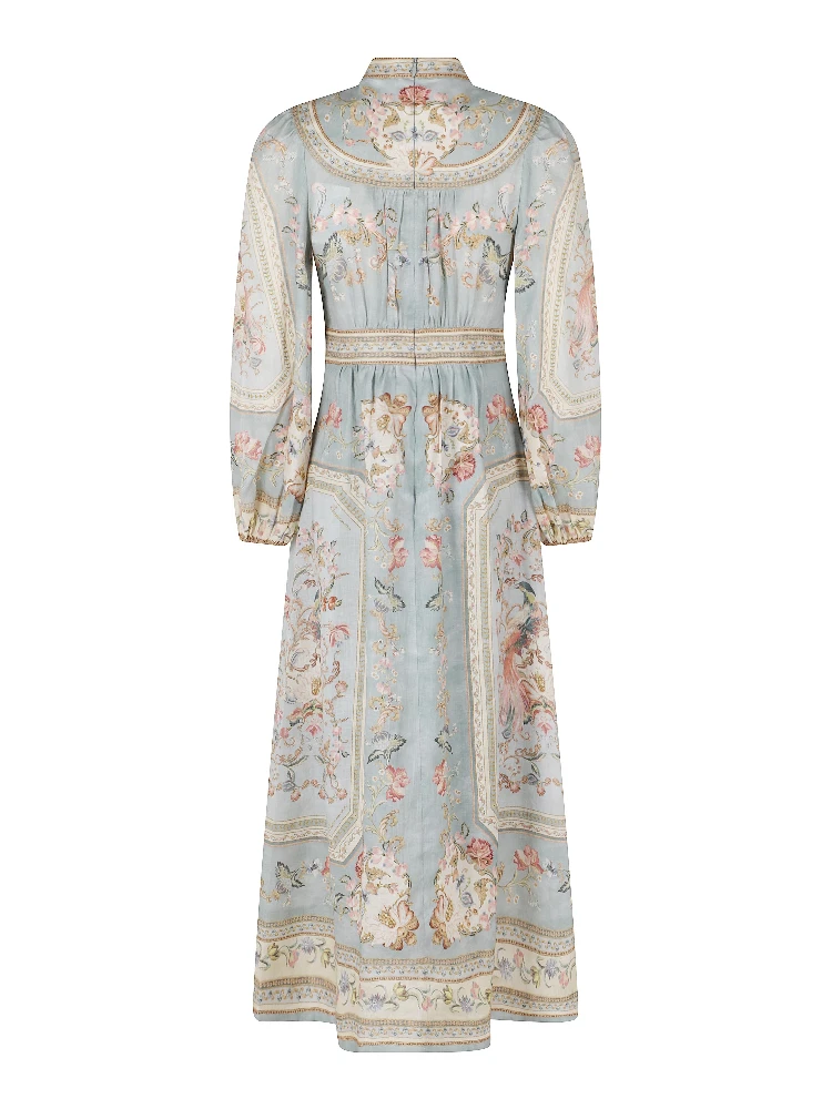 ROSELIGHT PLUNGE MIDI DRESS alternative