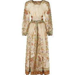 INDRA WAISTED MAXI DRESS