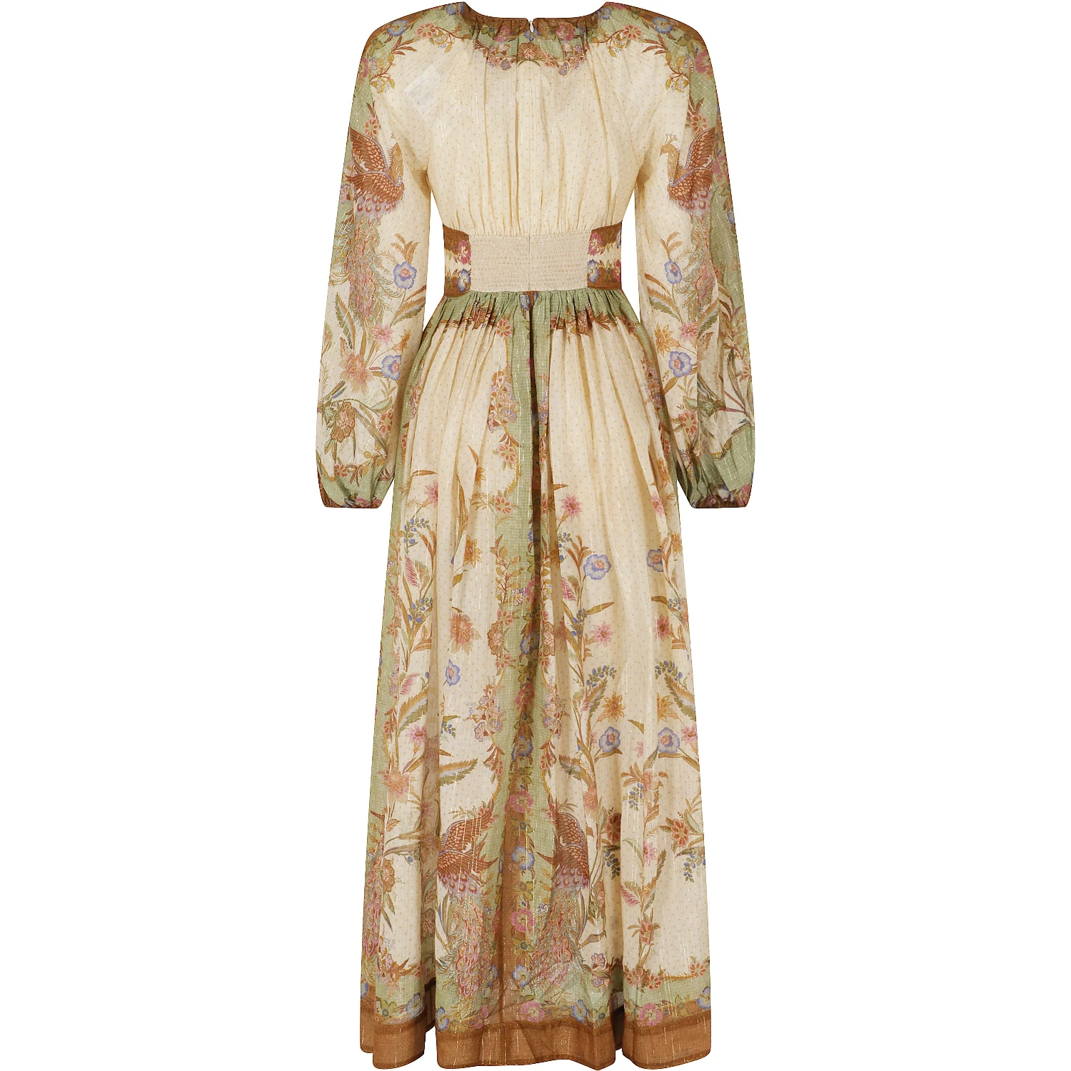 INDRA WAISTED MAXI DRESS