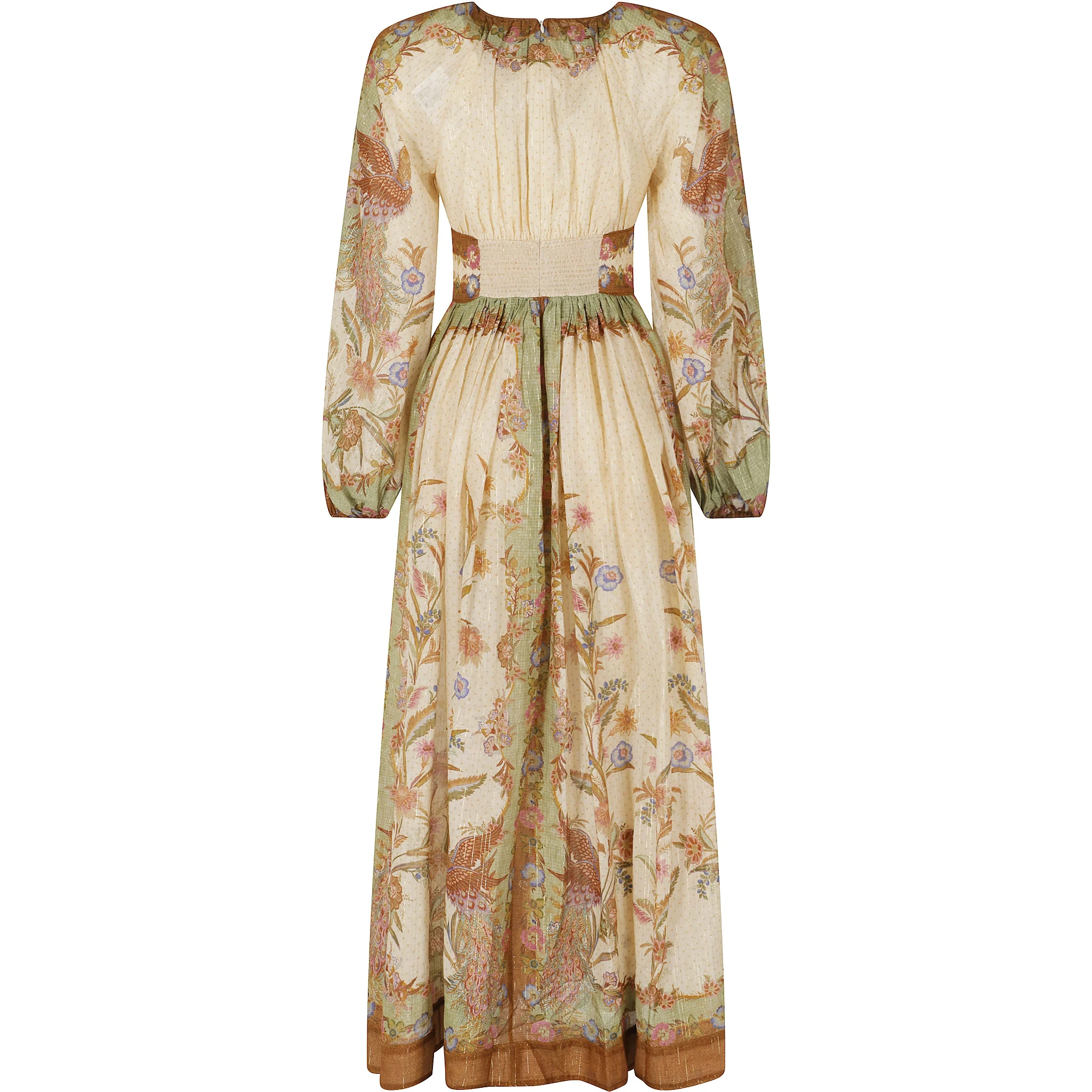 INDRA WAISTED MAXI DRESS