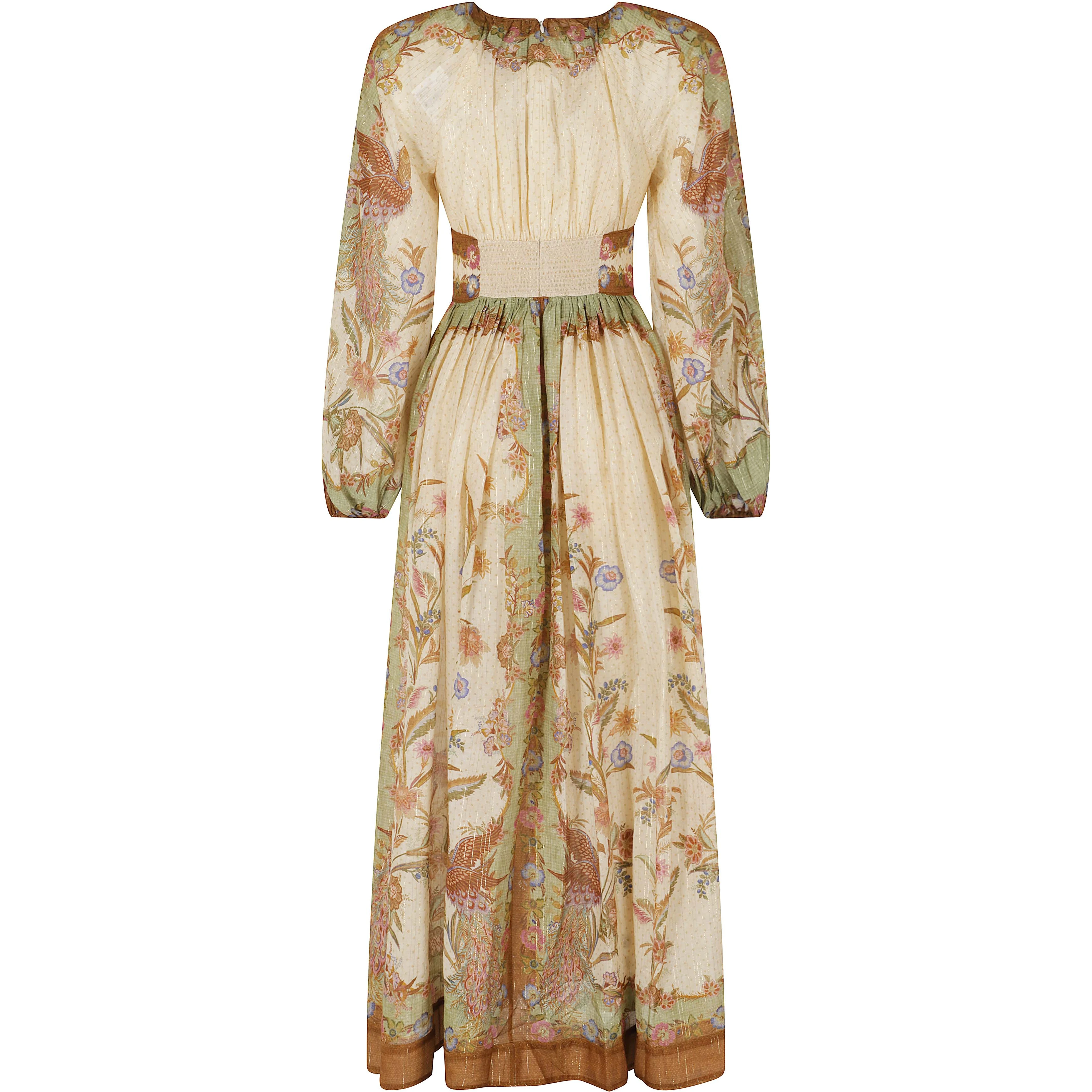 INDRA WAISTED MAXI DRESS