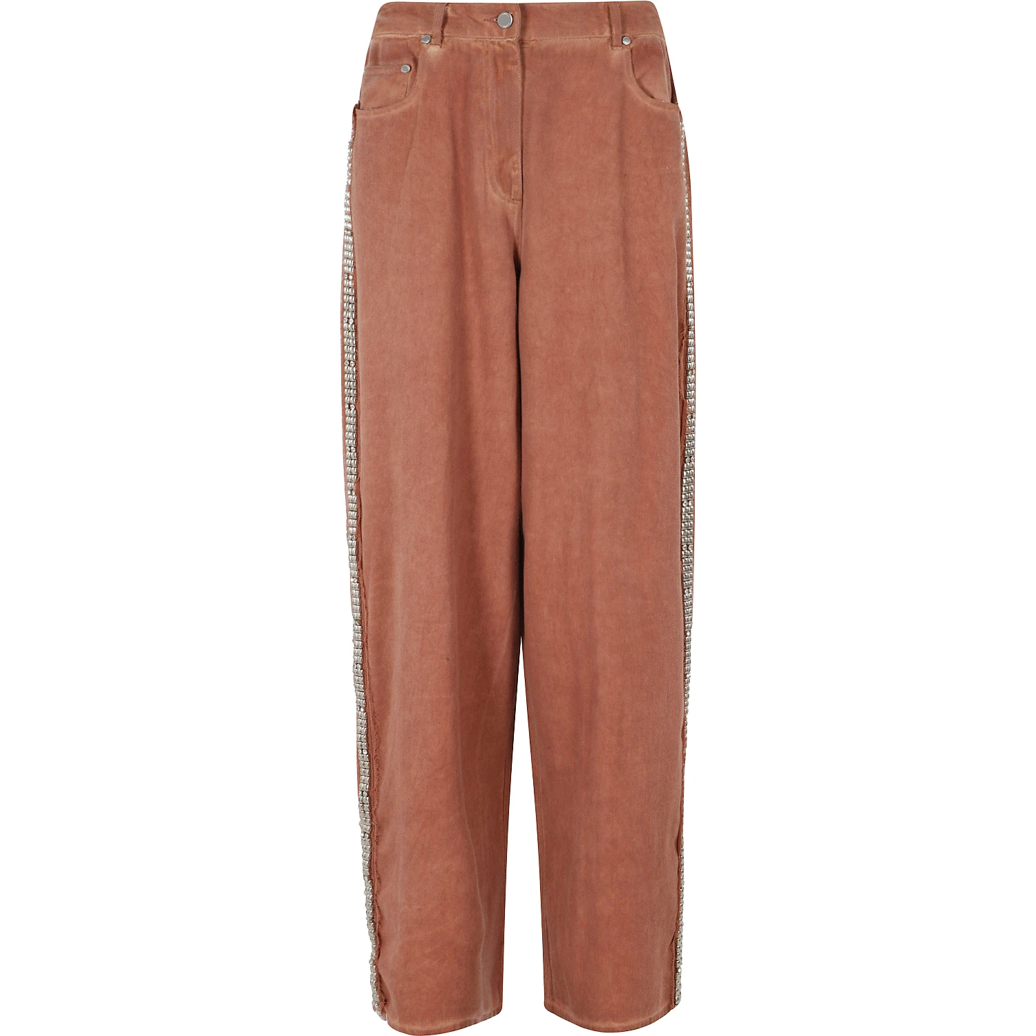 JEEPER STUDDED WIDE LEG PANTS