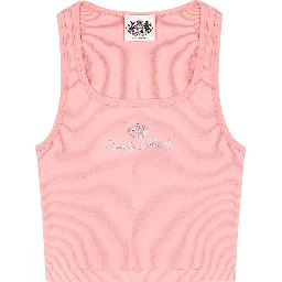 JUICY CROWN RIBBED TANK