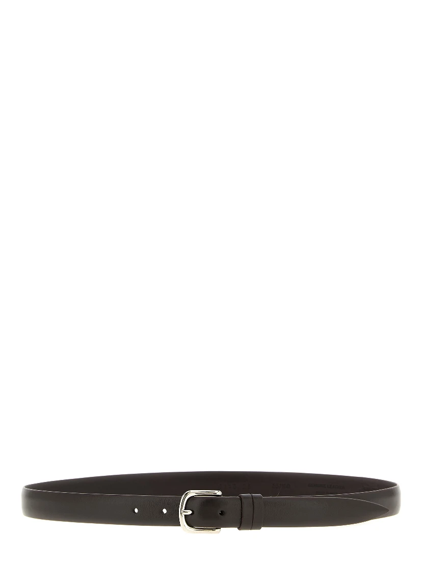 Brown Leather Regular Belt