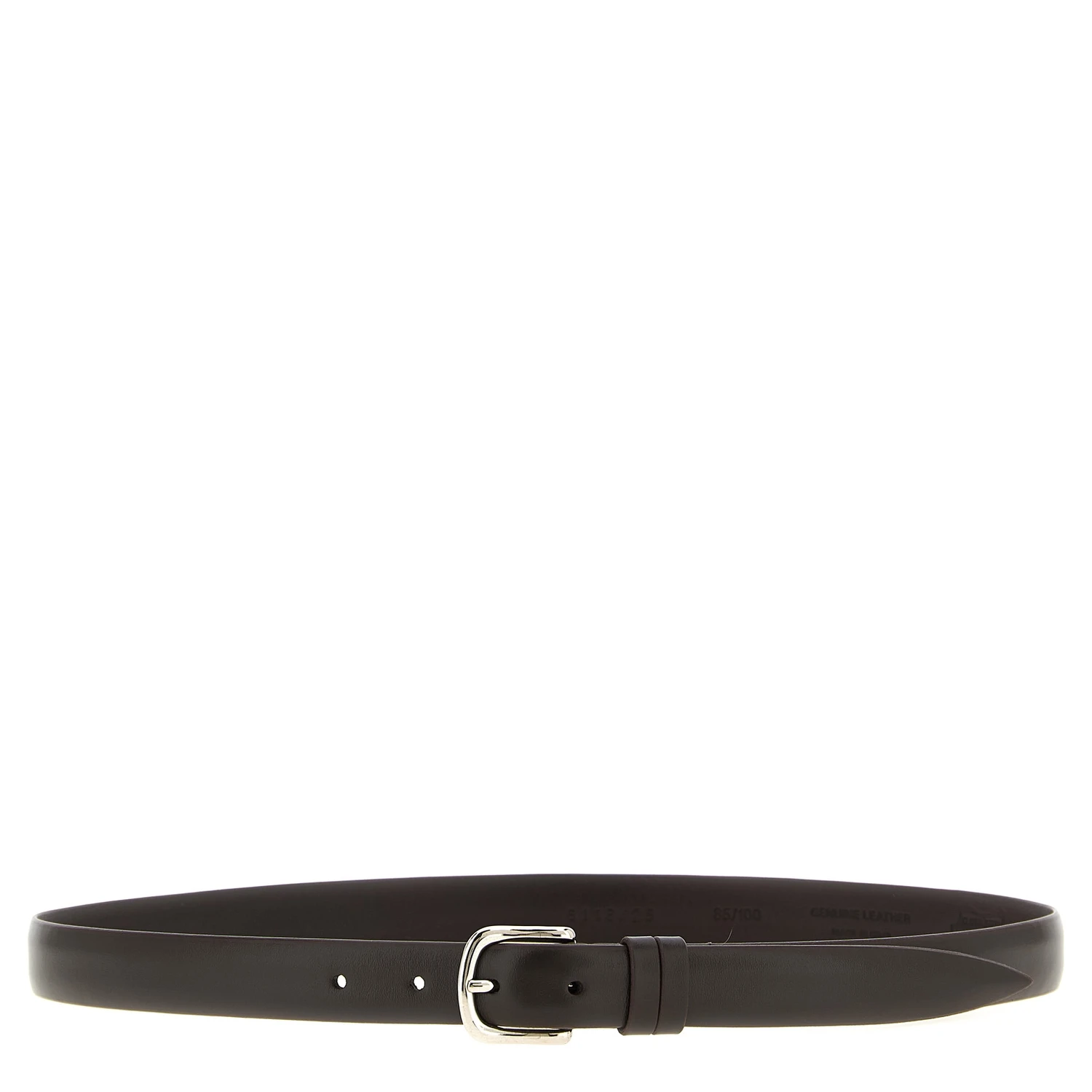 Brown Leather Regular Belt