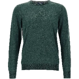 Bicolor Wool Cardigan