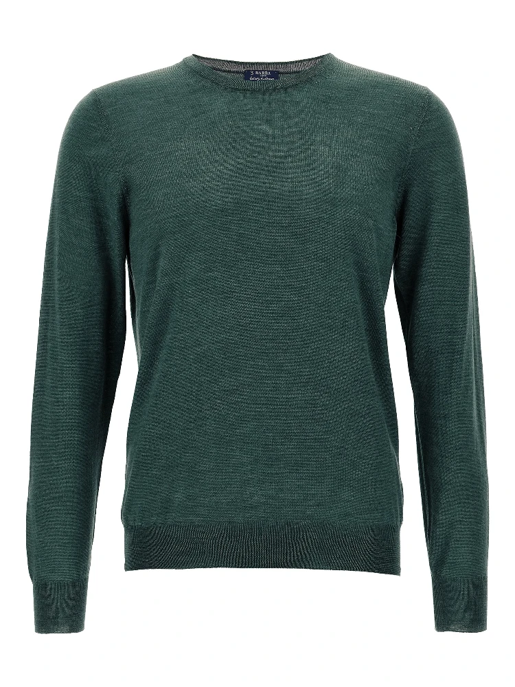 Bicolor Wool Cardigan