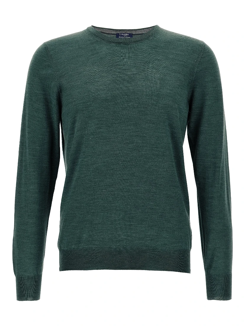 Bicolor Wool Cardigan