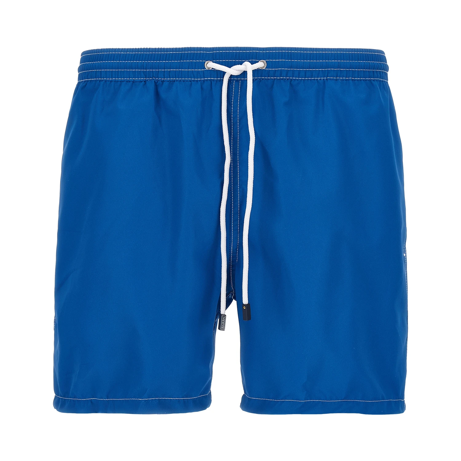 Blue Polyester Swim Shorts