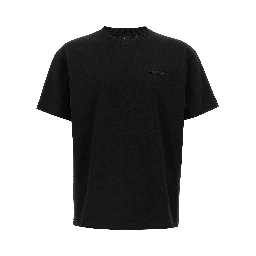 Black Cotton T-Shirt