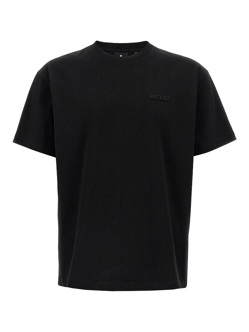 Black Cotton T-Shirt