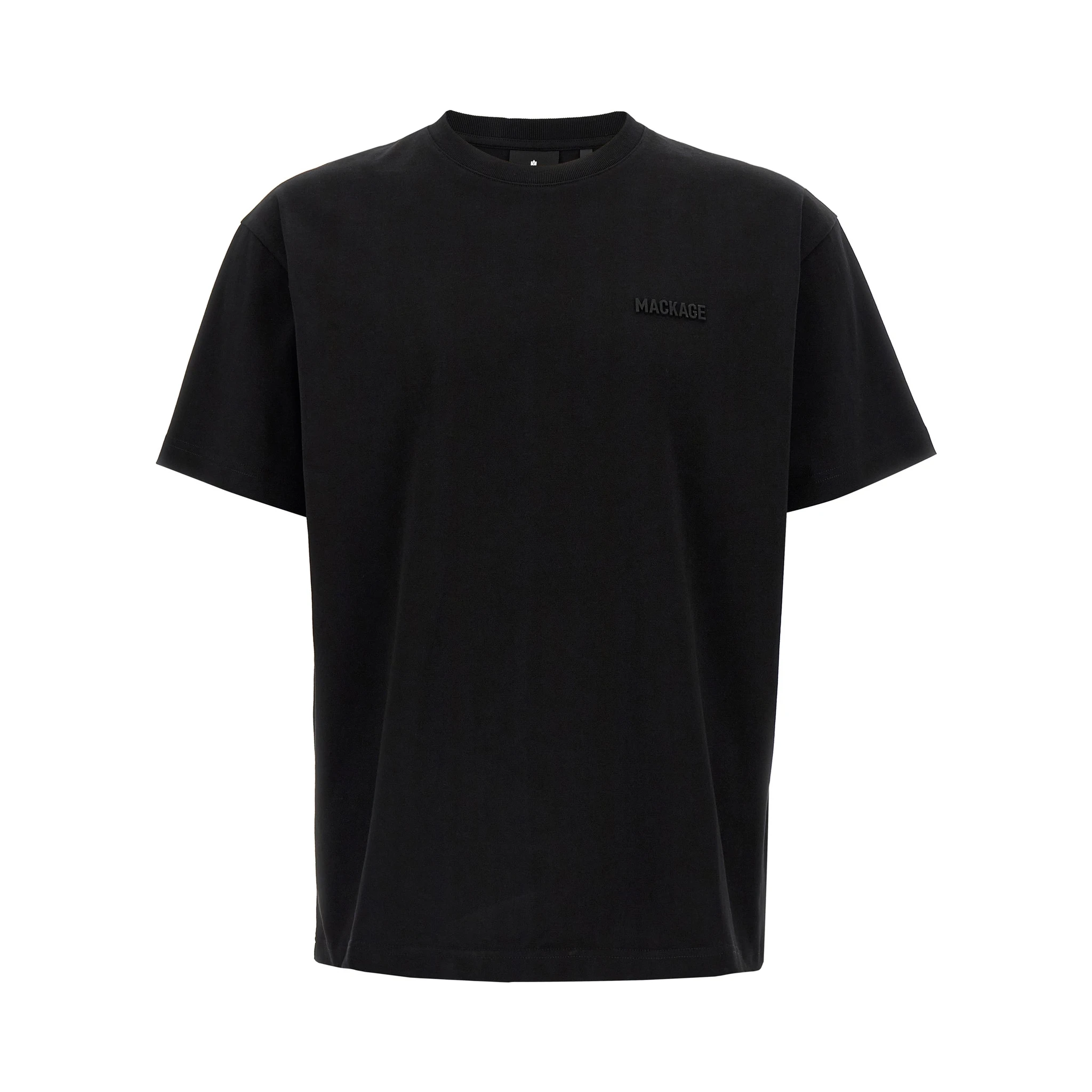 Black Cotton T-Shirt