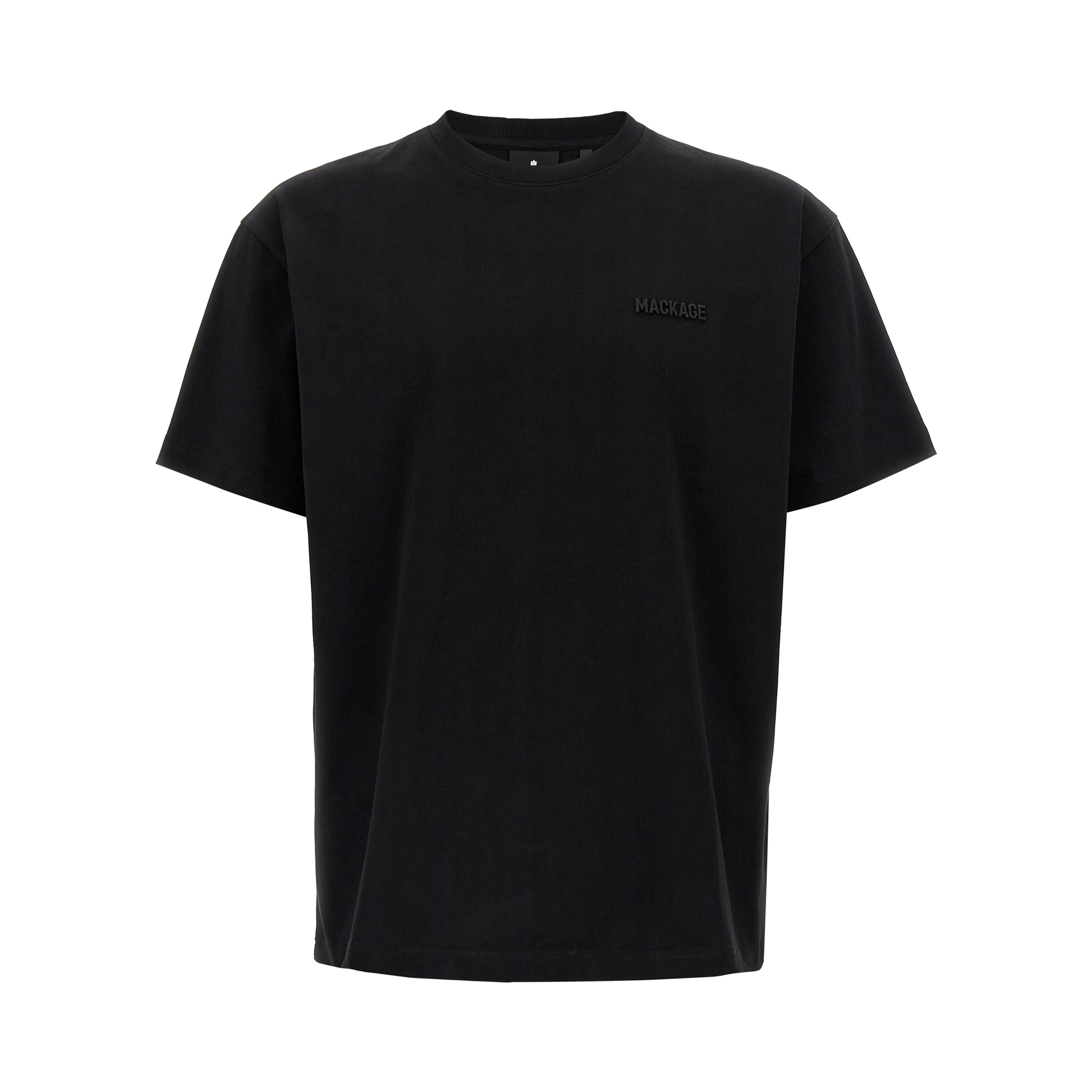 Black Cotton T-Shirt