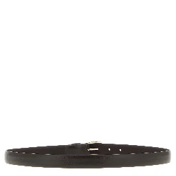 Brown Leather Regular Belt