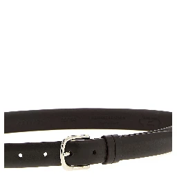 Brown Leather Regular Belt