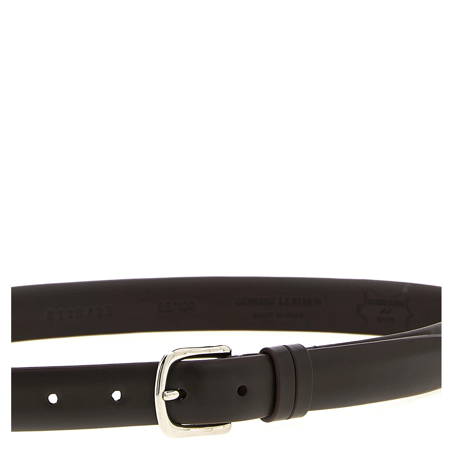 Brown Leather Regular Belt