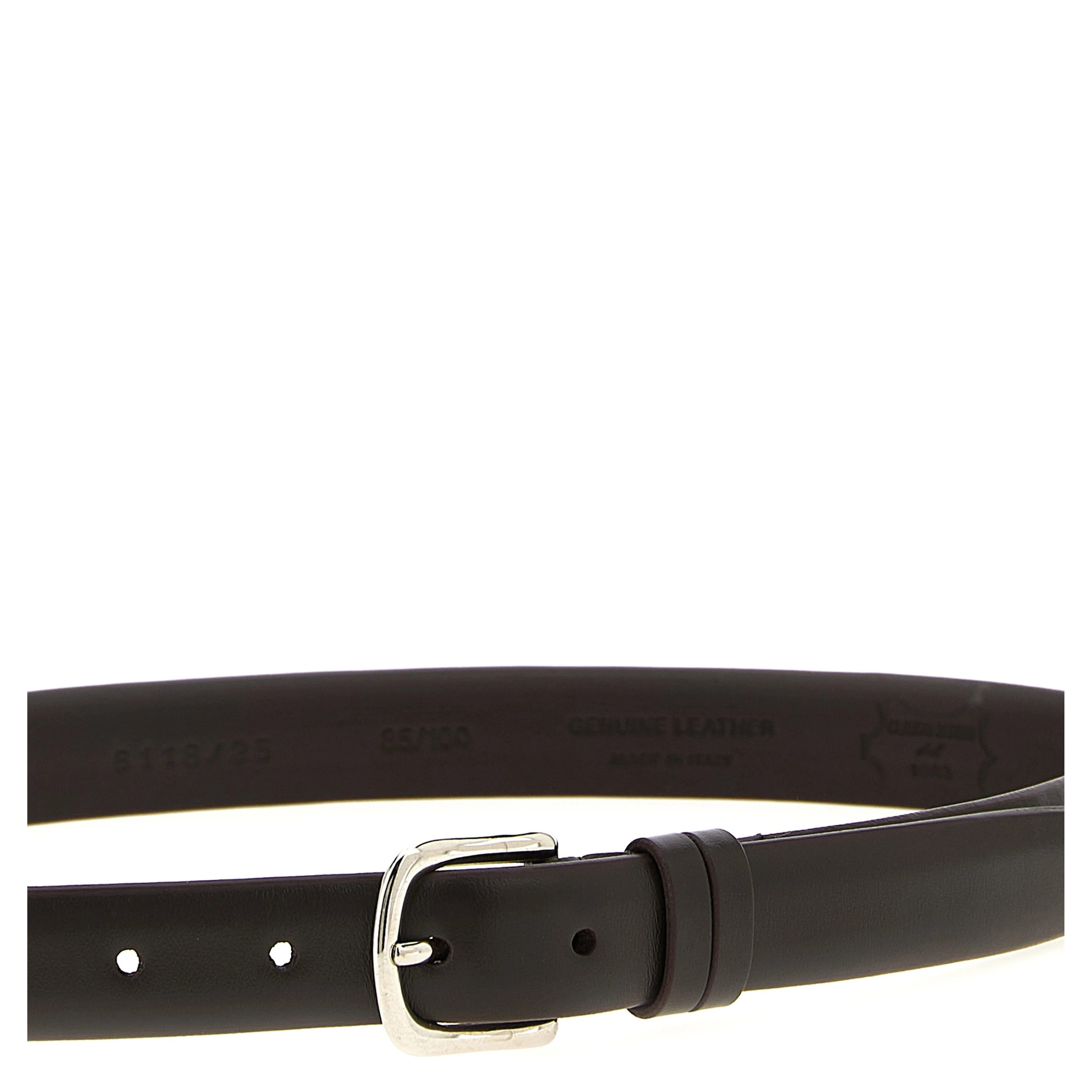 Brown Leather Regular Belt