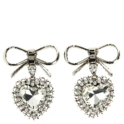 Silver Glass Earrings